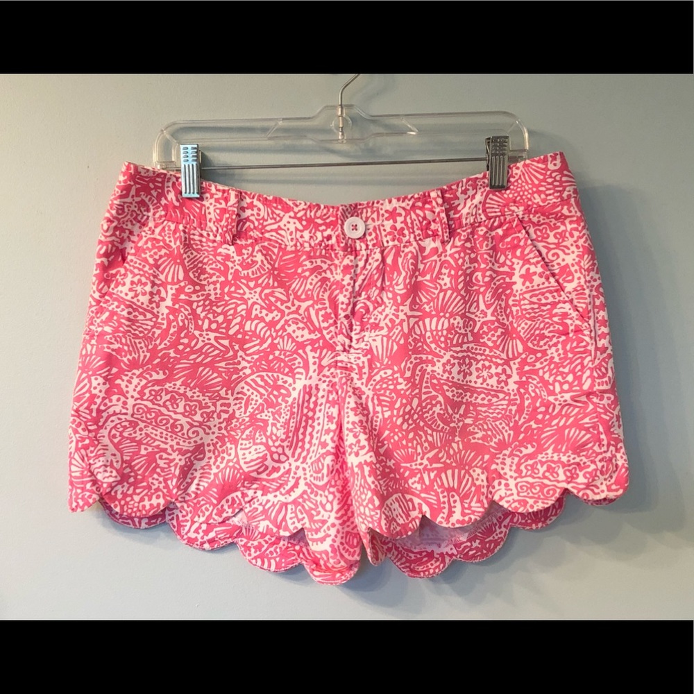 Lilly Pulitzer Buttercup Shorts Size 8 Pink